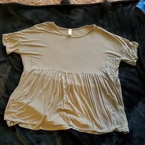 Army green shirt